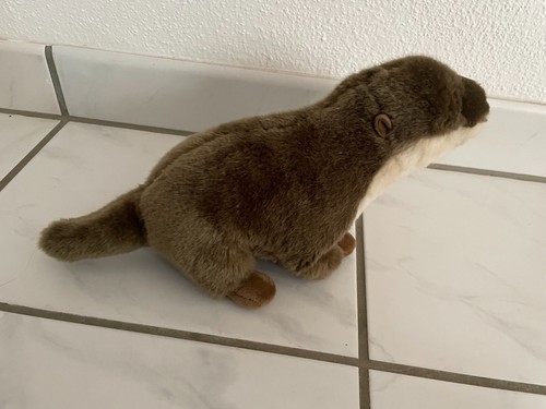Stofftier fischotter biber - fischotter,