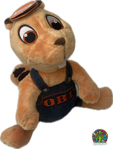 Obi biber stofftier neu - obi,