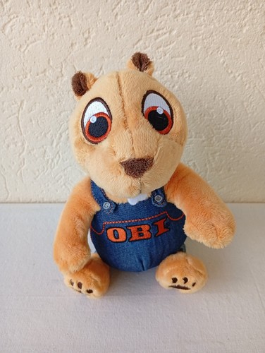 Obi biber stofftier werbung - biber,