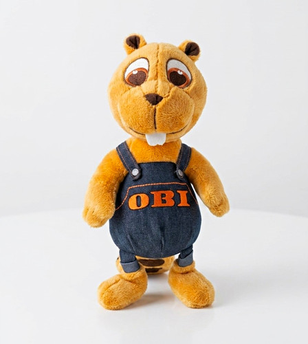 Obi biber plüschtier - obi,