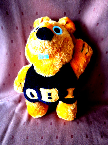 Kuscheltier obi biber plüsch - obi,