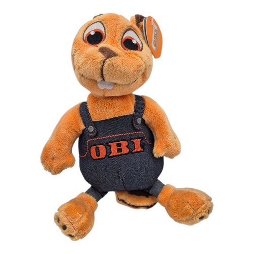 Plüsch obi biber stofftier - obi,